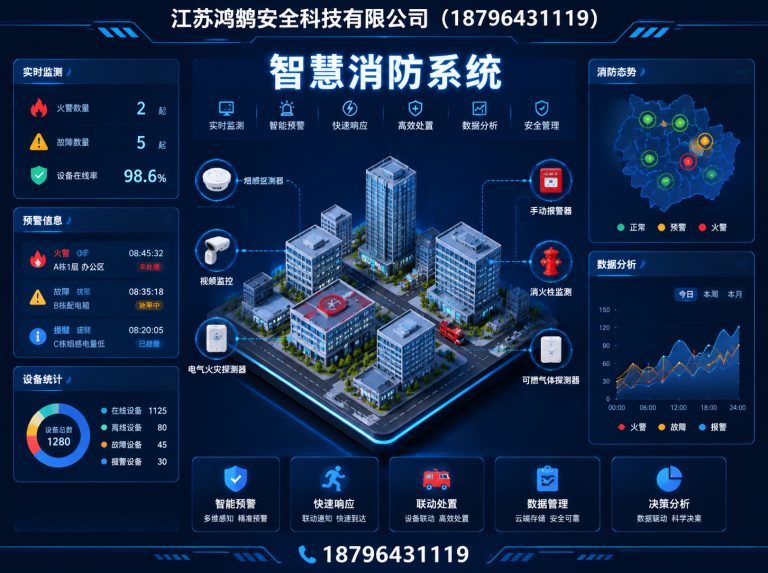 五指山智慧消防系统展示图